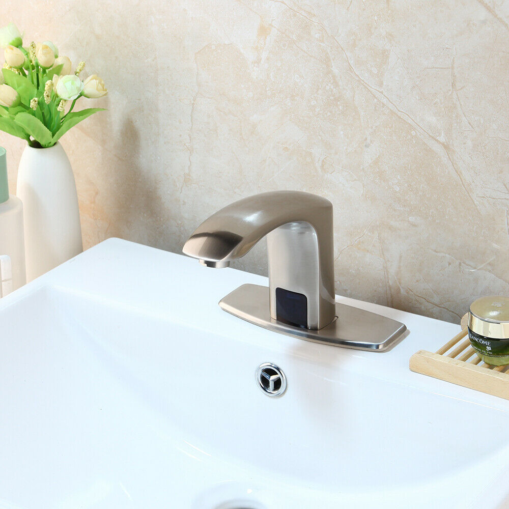 Sensomatica Sensor Wasserhahn Grando Nickel gebürstet