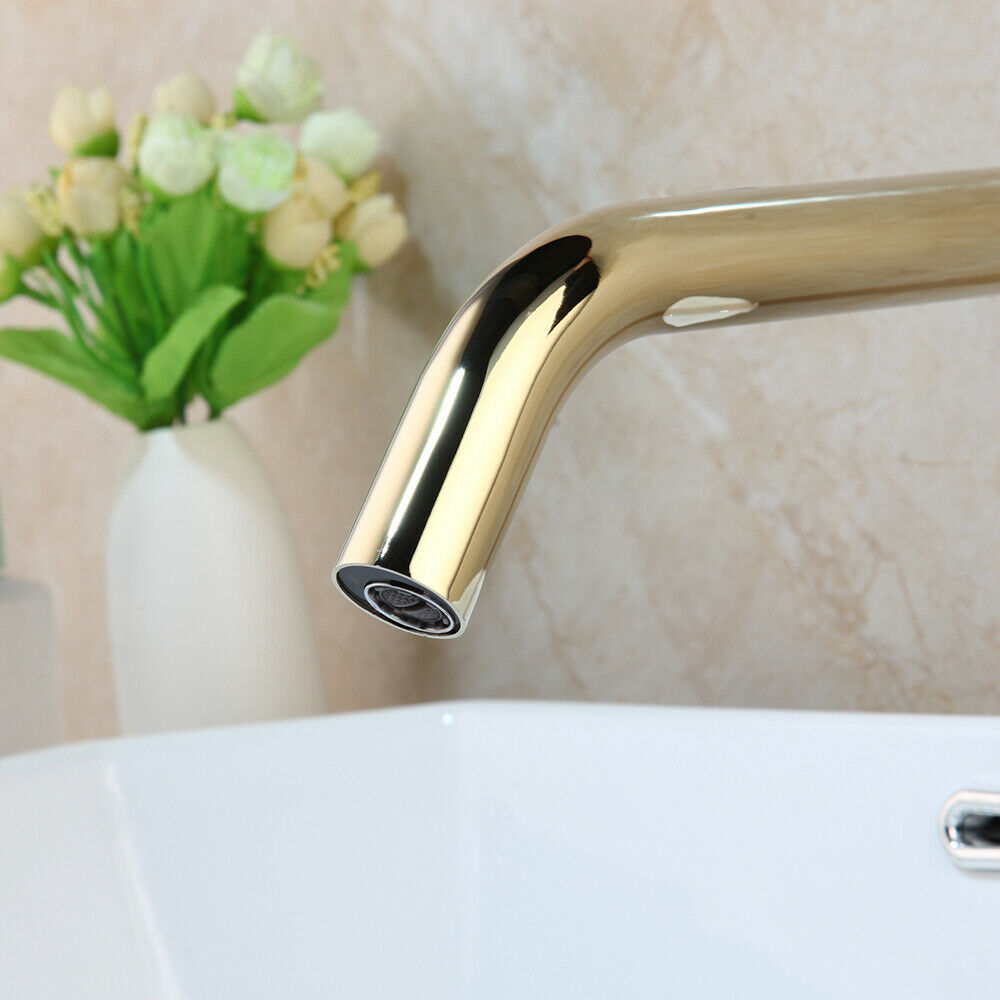 Sensomatica Pesaro Gold-Sensorhahn Modell 130 MM