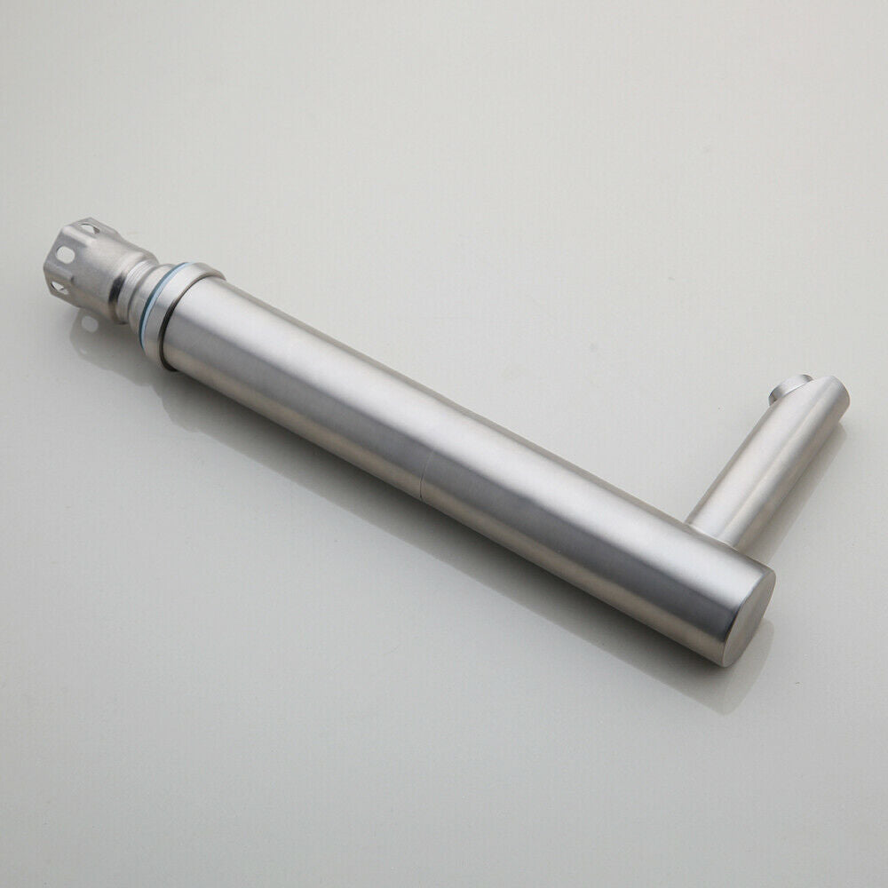 Sensomatica Scuro Sensorarmatur aus gebürstetem Nickel, Kaltwassermodell