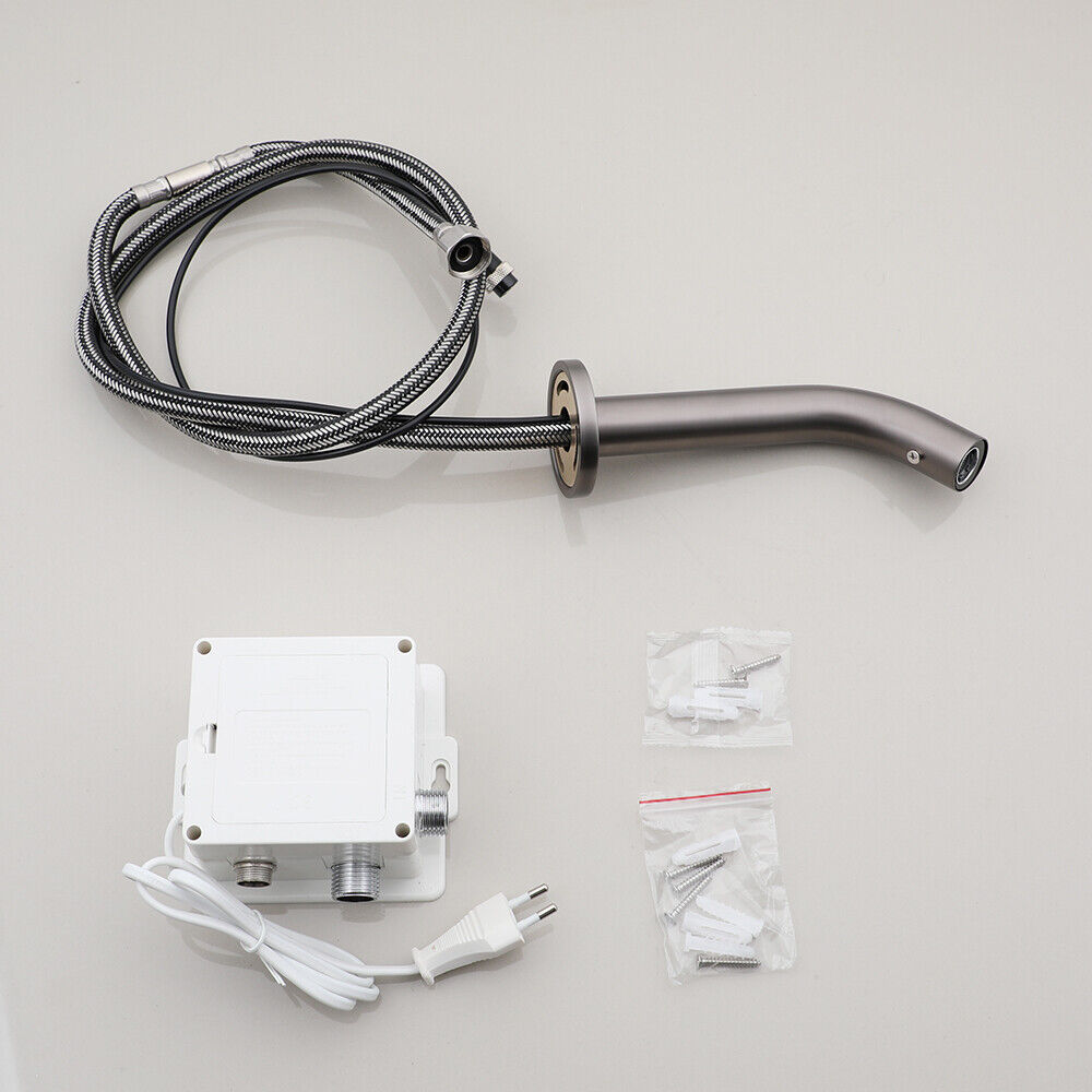 Sensomatica Pesaro Gun Metal Sensor Wasserhahn 200 mm