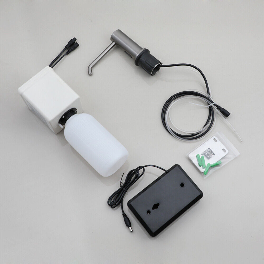 Sensomatica Gun Metal Einbau-Seifenspender mit Sensor