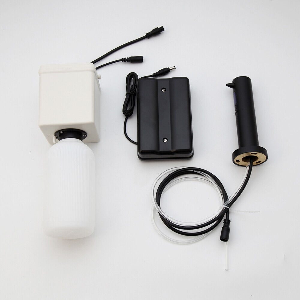 Sensomatica Zwarte sensor zeepdispenser inbouw 1000 ML