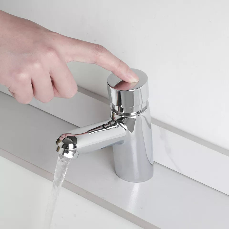 Sensomatica Selbstschluss-Wasserhahn - Chrom