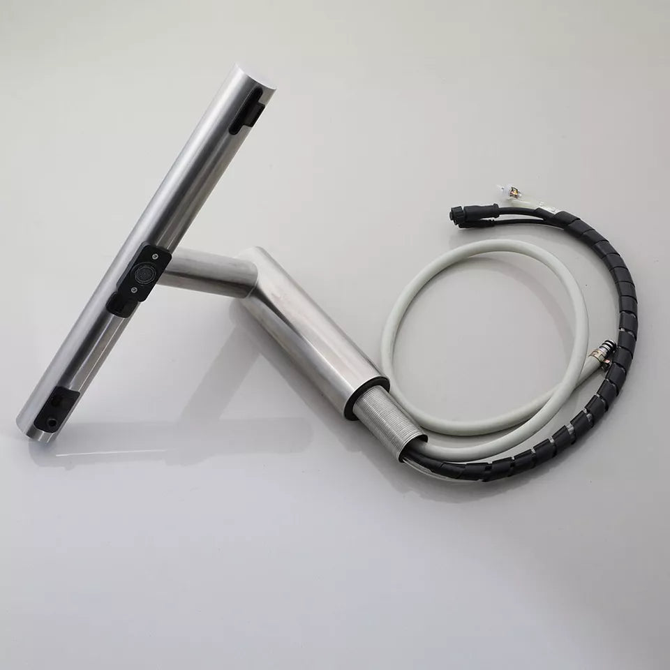 Sensomatica 3-in-1 Sensor-Wasserhahn – Gebürstetes Nickel