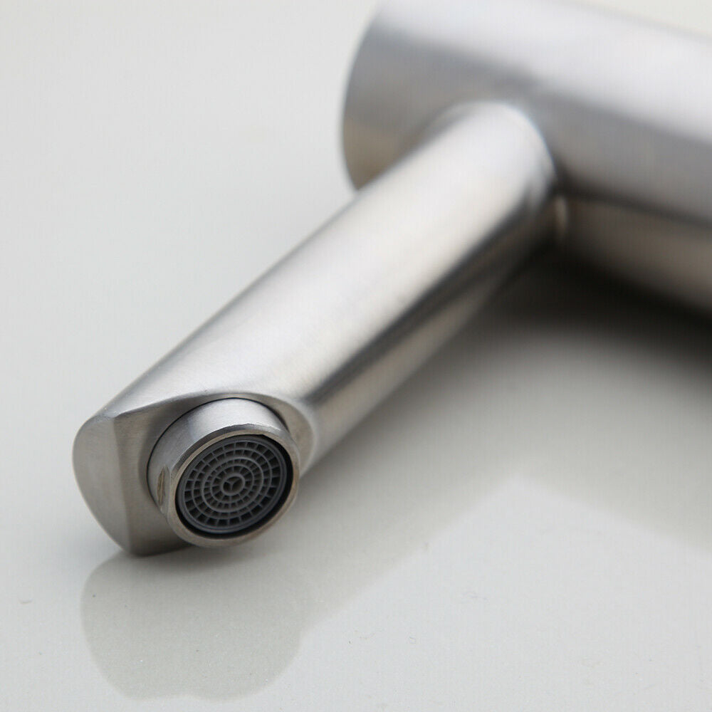Sensomatica Scuro Sensorarmatur aus gebürstetem Nickel, Kaltwassermodell