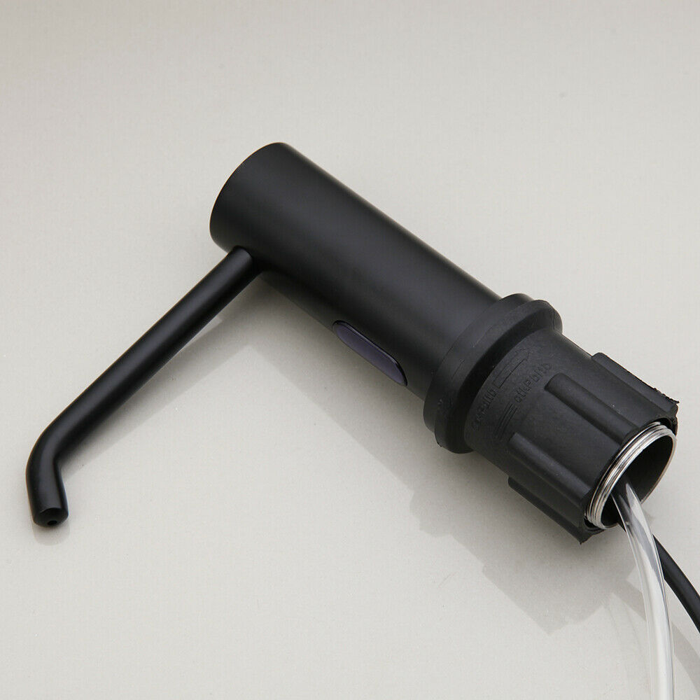 Sensomatica Schwarzer Einbau-Seifenspender