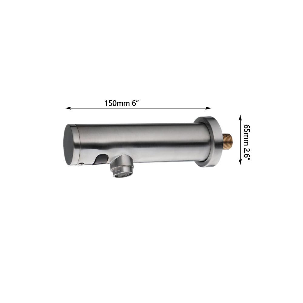 Sensomatica Sensorkraan Stange 150 MM Geborsteld Nikkel