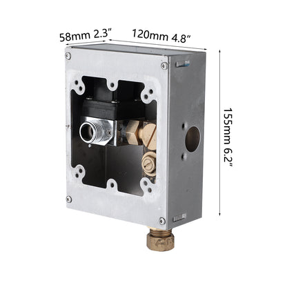 Sensomatica RVS Controlebox voor Sensorkraan – BREEAM Geschikt