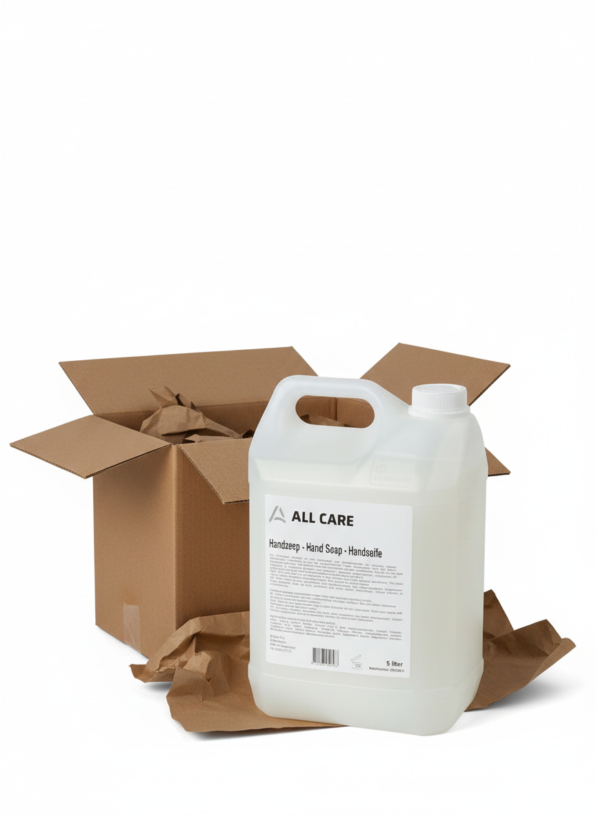 All Care Handzeep Navulling 4x5L Omdoos | Fris geparfumeerde parelmoer zeep