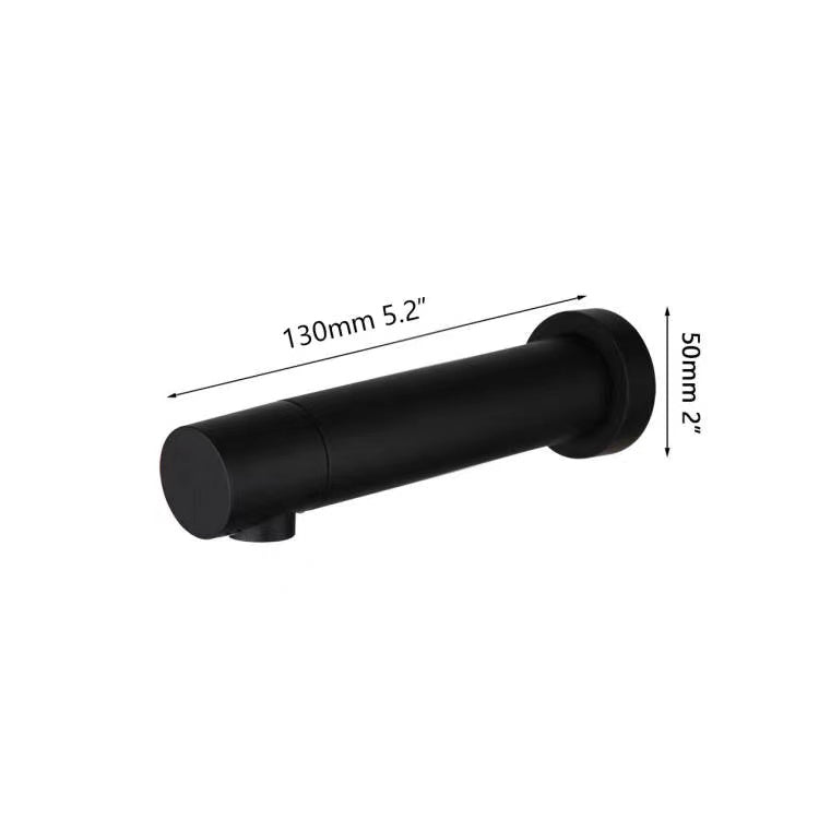 Black sensor tap Baltic short model 130 MM