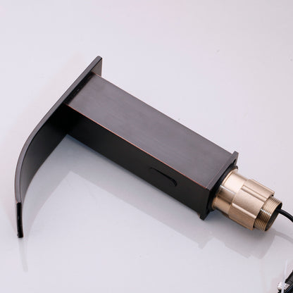 Sensomatica Bent sensor tap oil bronze cold model