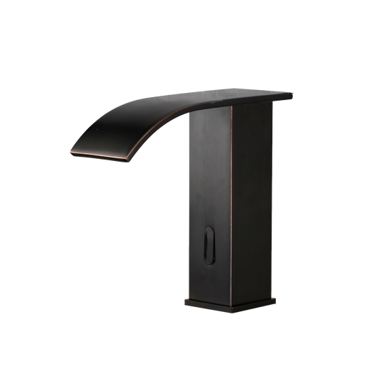Sensomatica Bent sensor tap oil bronze cold model