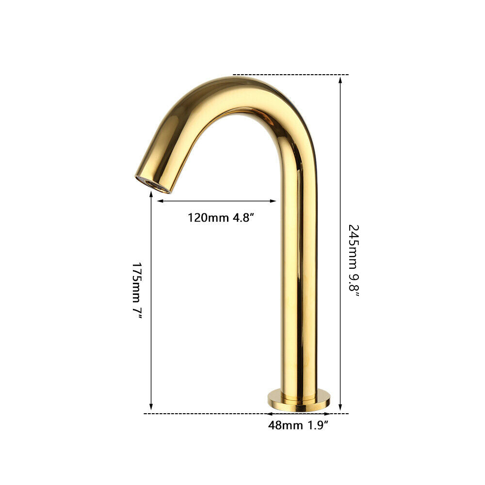 Sensomatica Cesaro gouden sensorkraan 245 MM