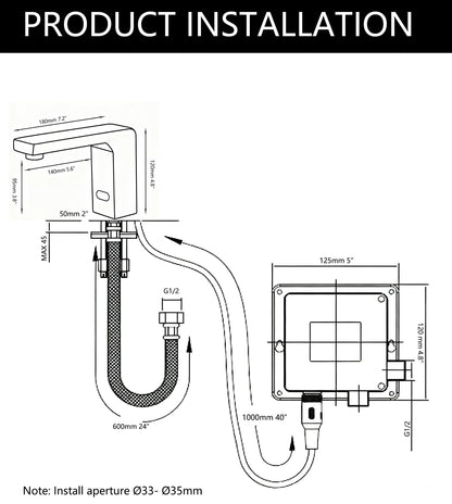 Sensomatica Sensor Kraan – Koudwatermodel