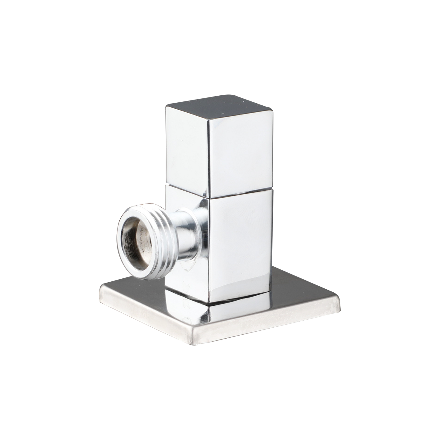 Chroom hoekstopkraan vierkant 1/2"