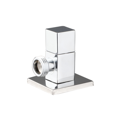 Chroom hoekstopkraan vierkant 1/2"