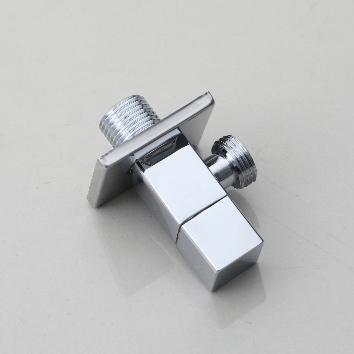 Chroom hoekstopkraan vierkant 1/2"