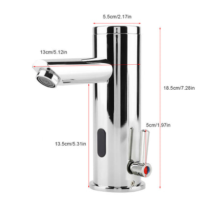 Sensomatica Sesto sensor tap with heat regulator