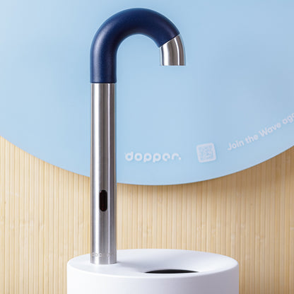 Dopper Sensor Kraan RVS Blauw – Contactloze Waterkraan
