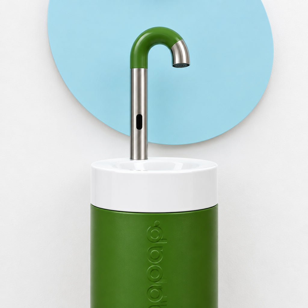 Dopper Sensor Kraan RVS Kelp Groen – Contactloze Waterkraan