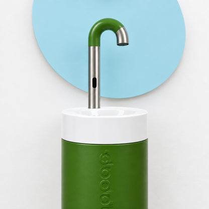 Dopper Sensor Kraan RVS Kelp Groen – Contactloze Waterkraan