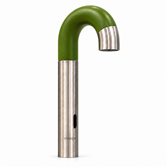 Dopper Sensor Kraan RVS Kelp Groen – Contactloze Waterkraan