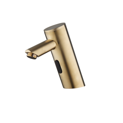 Sensomatica Corto Brushed Gold Sensor Faucet – Cold Model