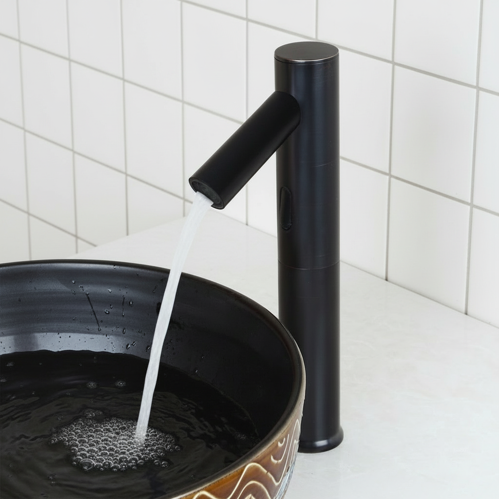 Sensomatica Sensorarmatur Cicogna Ölbronze Kaltmodell