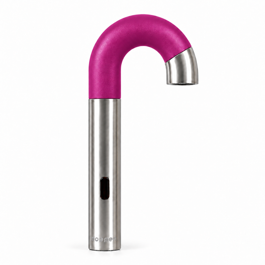 Dopper sensor watertap RVS Magenta – Contactloos flessen vullen