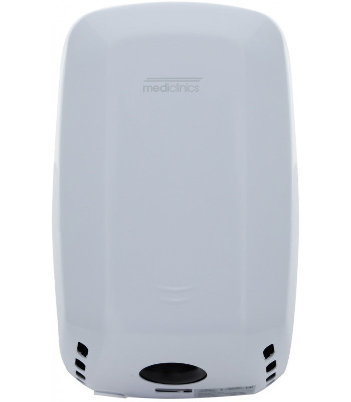 Mediclinics Machflow Plus Handendroger | Wit Epoxy Staal | Sensorbediening