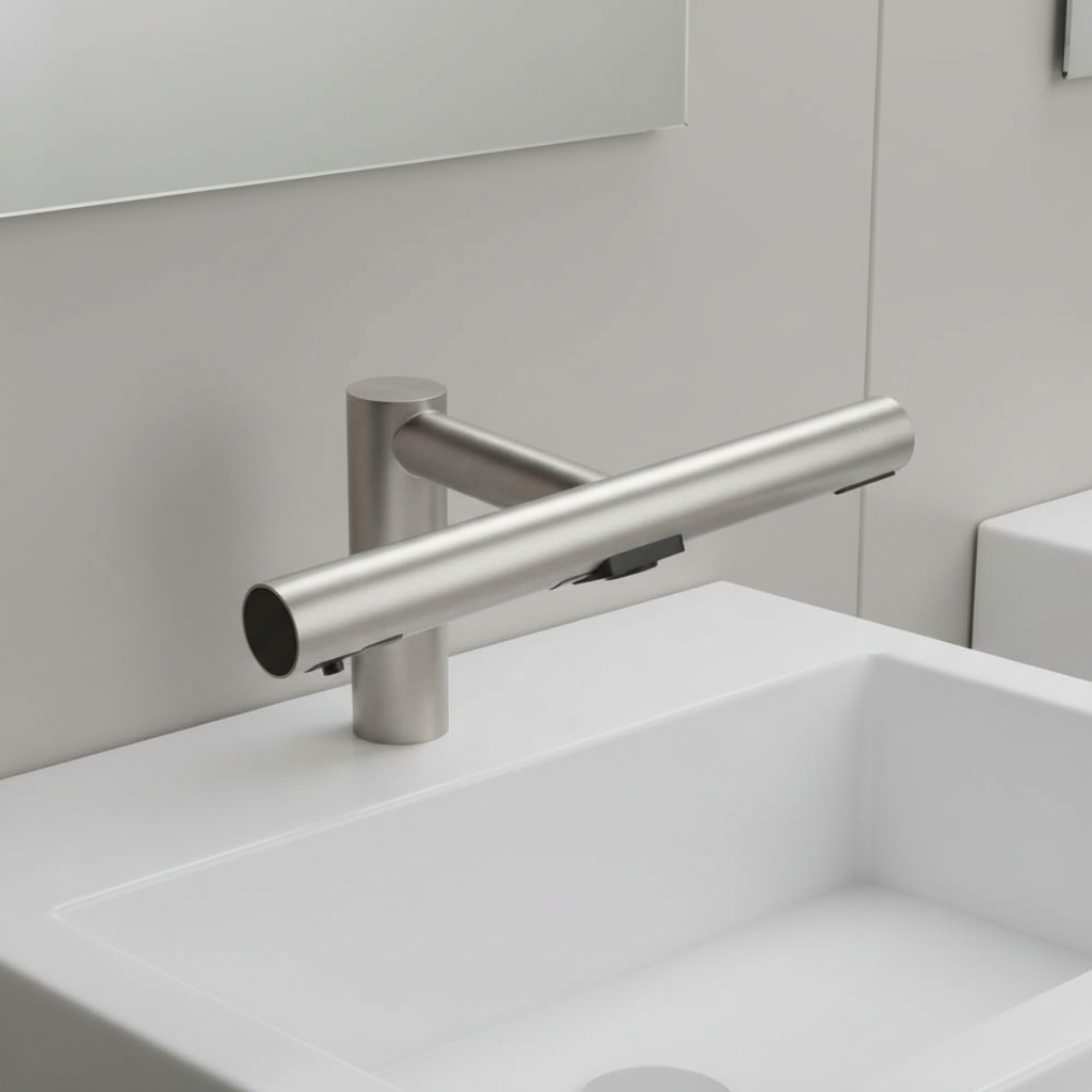 Sensomatica 3-in-1 Sensor Kraan – Geborsteld Nikkel