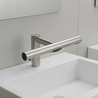 Sensomatica 3-in-1 Sensor Kraan – Geborsteld Nikkel