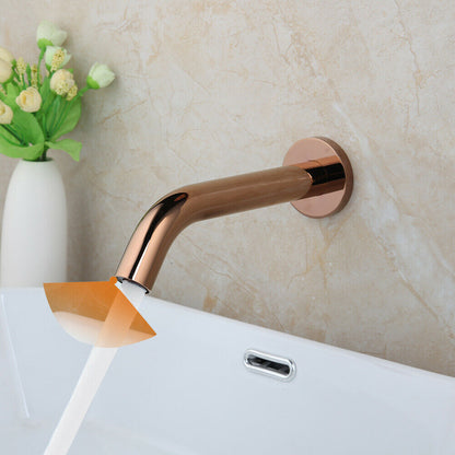 Sensomatica Pesaro rose gold sensor tap