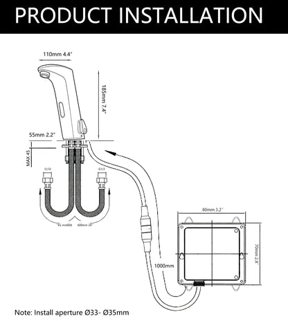 Sensomatica Sensorarmatur Milia Ölbronze