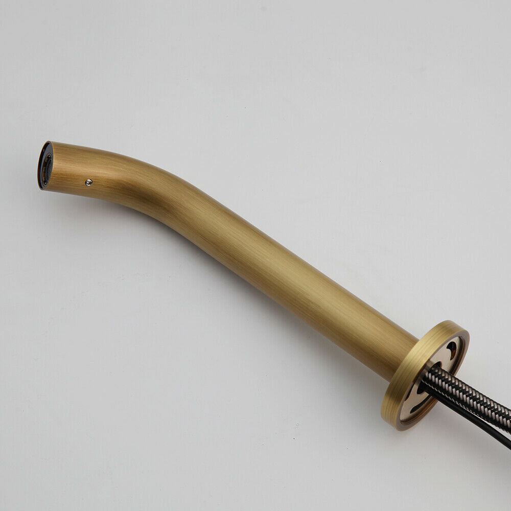 Pesaro bronze colored sensor tap short model 130 MM