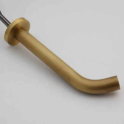 Pesaro bronze colored sensor tap short model 130 MM