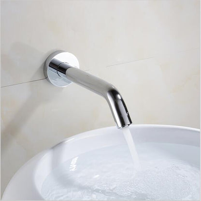 Pesaro short chrome sensor tap