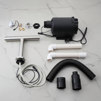 Sensomatica 2-in-1 Sensor Wandkraan Geborsteld Nikkel