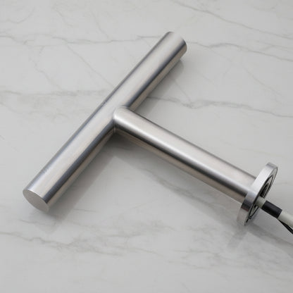 Sensomatica 2-in-1 Sensor Wandkraan Geborsteld Nikkel