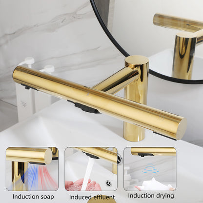 Sensomatica 3-in-1 Sensor Kraan – Goud