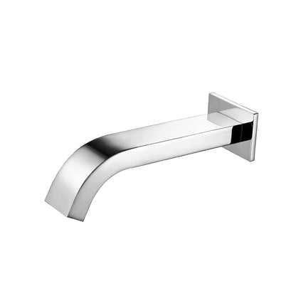 Sensomatica Arco wand sensorkraan chroom | Koudwater inbouwmodel