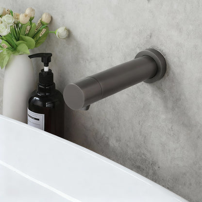 Sensomatica Gun Metal Sensor Muurkraan – 130 mm