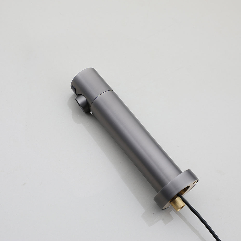 Sensomatica Gun Metal Sensor Muurkraan – 130 mm