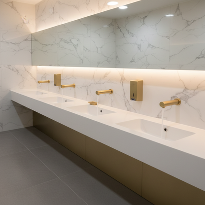 Sensomatica Baltic Geborsteld Goud | 130 MM