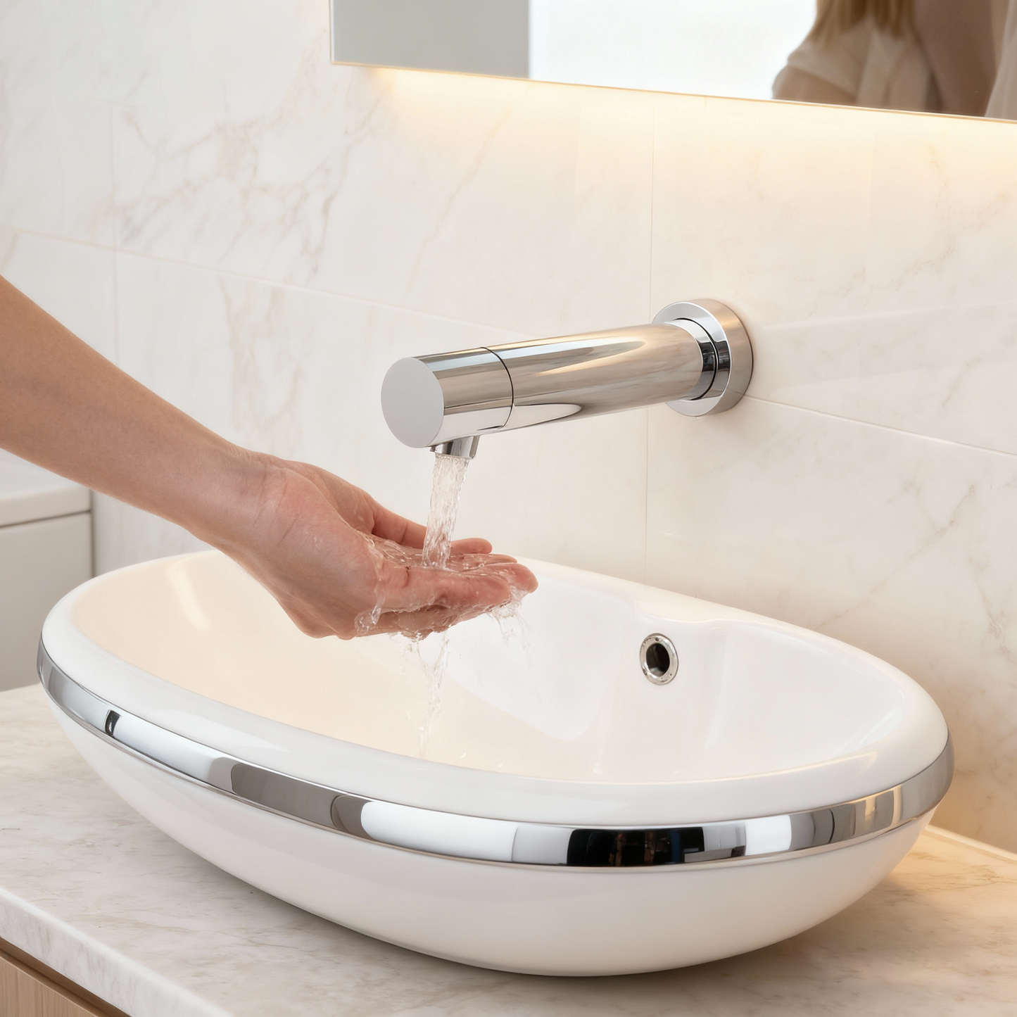 Sensomatica Baltic – chroom (130 mm uitvoering)