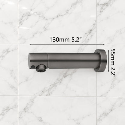 Grifo mural con sensor Sensomatica Gun Metal – 130 mm