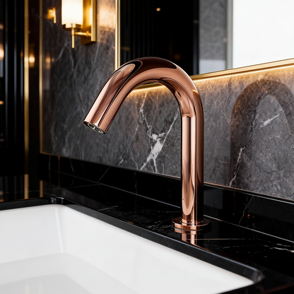 Sensomatica Cesaro sensorkraan rose goud 190MM