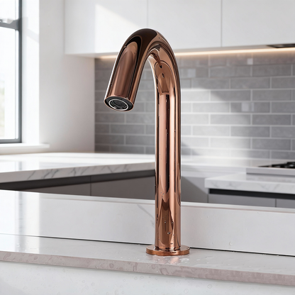 Sensomatica Cesaro rose goud sensorkraan | 245 mm