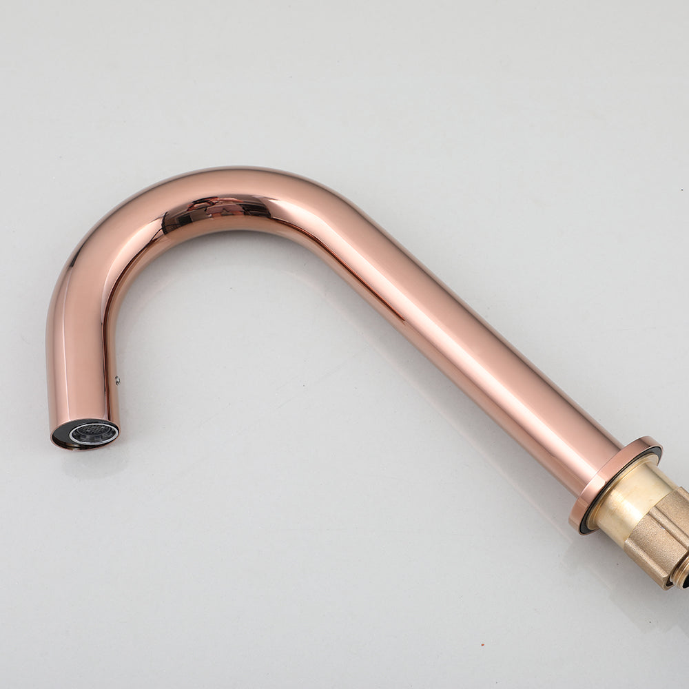 Sensomatica Cesaro rose goud sensorkraan | 245 mm