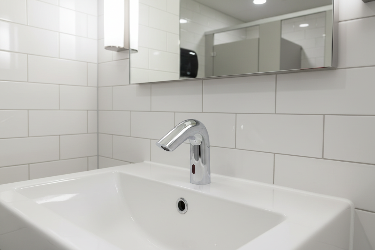 Sensomatica Eron sensorkraan chroom | Koud water model